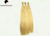 China Langdurige 613# Gouden het Haaruitbreidingen van het Blonde Vlakke Uiteinde met Volledig Einde bedrijf
