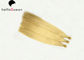 Langdurige 613# Gouden het Haaruitbreidingen van het Blonde Vlakke Uiteinde met Volledig Einde leverancier