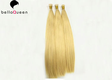 China Langdurige 613# Gouden het Haaruitbreidingen van het Blonde Vlakke Uiteinde met Volledig Einde fabriek